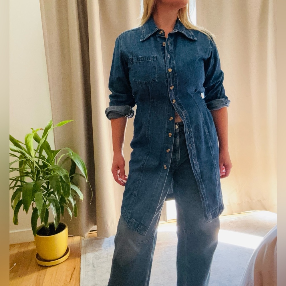 Vintage Bill Blass Denim Dress